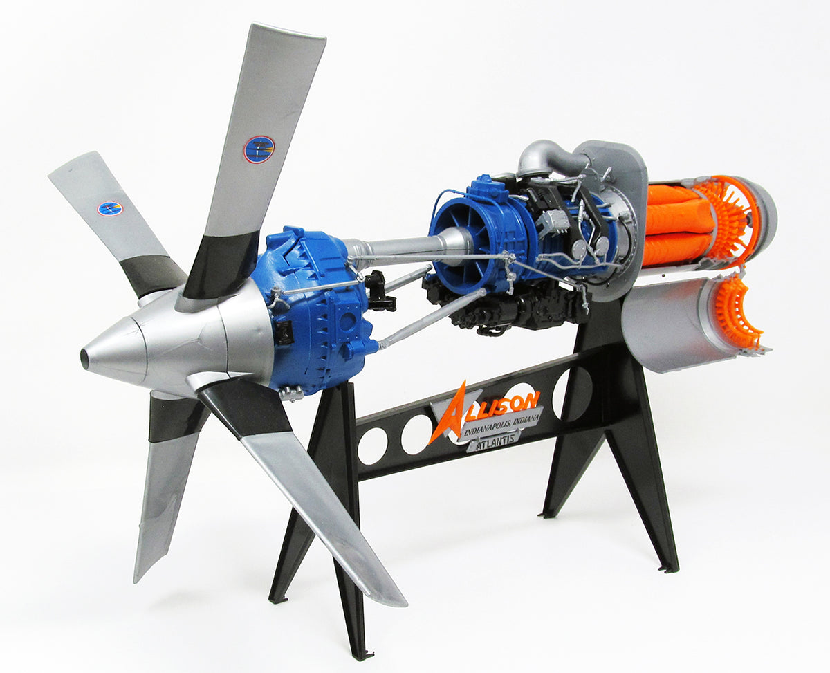 Allison PropJet Engine Model Kit The Gift Hangar
