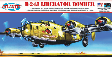 B-24J Liberator Buffalo Bill Model Kit w/stand