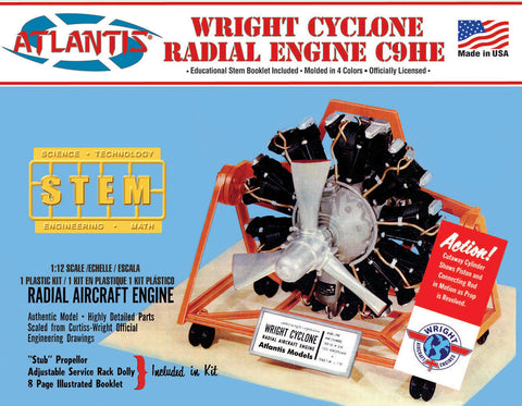 Wright Cyclone Engine STEM