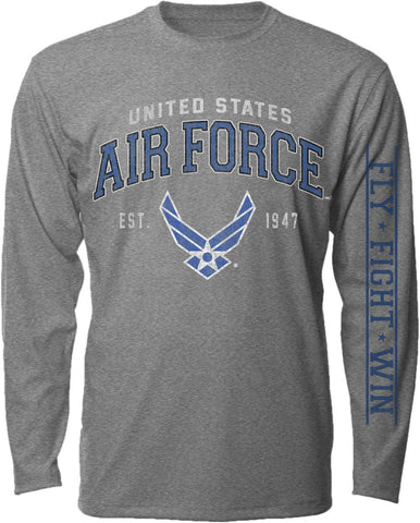 U. S. Air Force Vintage Block Long Sleeve Tees
